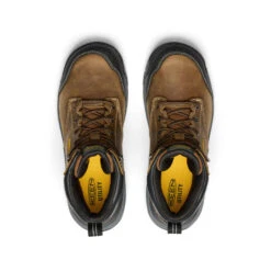 Keen Men's Evanston 6" Waterproof Boot (Soft Toe) | Bison/Black -Fresh Shoes Shop d88d210e03e462db816337efc56bead3ea43e211