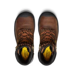 Keen Men's Camden 8" Insulated Waterproof Boot (Carbon Toe) | Leather Brown/Black -Fresh Shoes Shop d9ecb32720293995bb4c6406c88ceb5324eecbd2