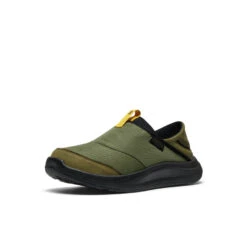 Keen Men's Whyser Slip-On | Bronze Green/Black -Fresh Shoes Shop dba33d69d4f6da05f4e4b60423860526c473bbcc