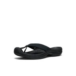 Keen Men's Waimea Leather Flip-Flop | Black/Black -Fresh Shoes Shop e01eeb1610cd6215ca65581ce84c27e1cfddfe78