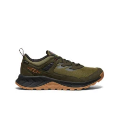 Keen Men's Hightrail Waterproof Hiking Shoe | Winter Moss/Gold Flame