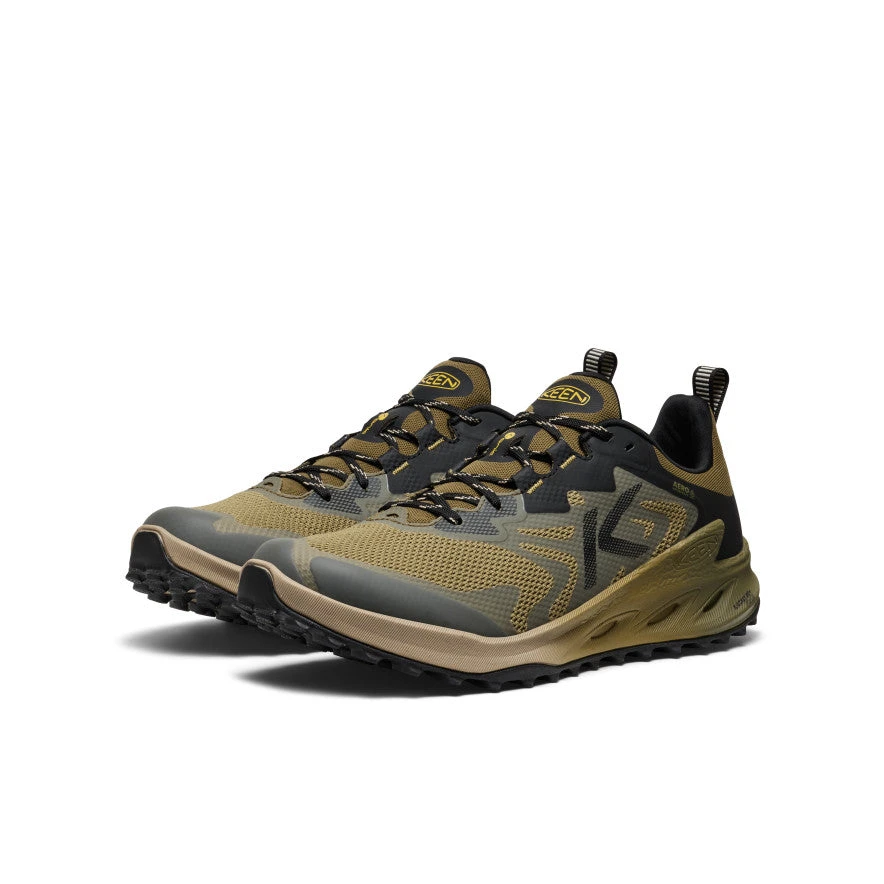 Keen Men's Zionic NXT Waterproof Hiking Shoe | Martini Olive/Lemon Curry 2 Keen Men's Zionic NXT Waterproof Hiking Shoe | Martini Olive/Lemon Curry - Image 2