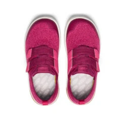 Keen Big Kids' KNX Knit Double Strap | Beaujolais/Raspberry -Fresh Shoes Shop e769d611445f3d258a562221971729c3e8b58f00
