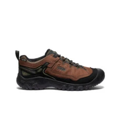 Keen Men's Targhee IV Wide Waterproof Hiking Shoe | Bison/Black
