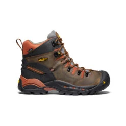 Keen Men's Pittsburgh 6" Waterproof Boot (Soft Toe) | Cascade Brown/Bombay Brown