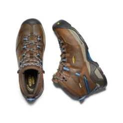 Keen Men's Detroit XT Waterproof Boot (Steel Toe) | Cascade Brown/Orion Blue -Fresh Shoes Shop f38568587b4087644b04031c2f9f96ae155455b5
