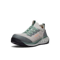 Keen Women's Arvada Shift Work Sneaker (Carbon Toe) | Steel Grey/Granite Green -Fresh Shoes Shop f8c53f1003bdc0c63cc5412b95f6c840b1eff529