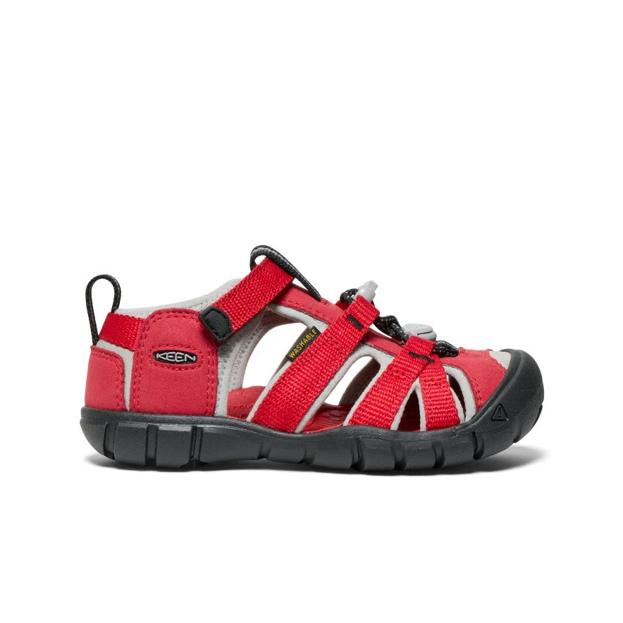 Keen Little Kids' Seacamp II CNX | Ribbon Red/Alloy 1 Keen Little Kids' Seacamp II CNX | Ribbon Red/Alloy
