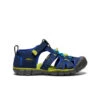 Keen Big Kids' Seacamp II CNX | Naval Academy/Chartreuse