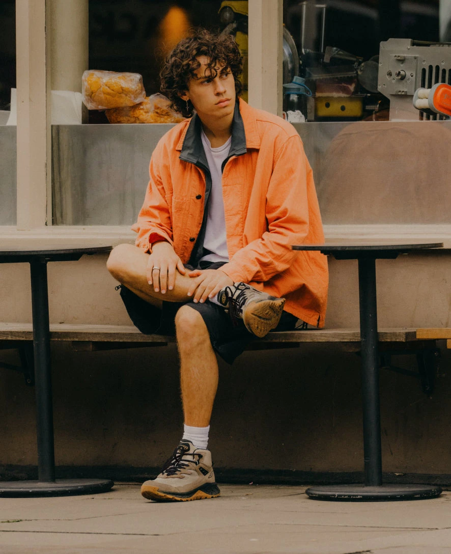 Keen Men's Hightrail Waterproof Hiking Boot | Brindle/Oak Buff 9 Keen Men's Hightrail Waterproof Hiking Boot | Brindle/Oak Buff - Image 9