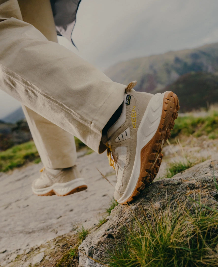 Keen Women's Hightrail Waterproof Hiking Shoe | Birch/Daffodil 9 Keen Women's Hightrail Waterproof Hiking Shoe | Birch/Daffodil - Image 9